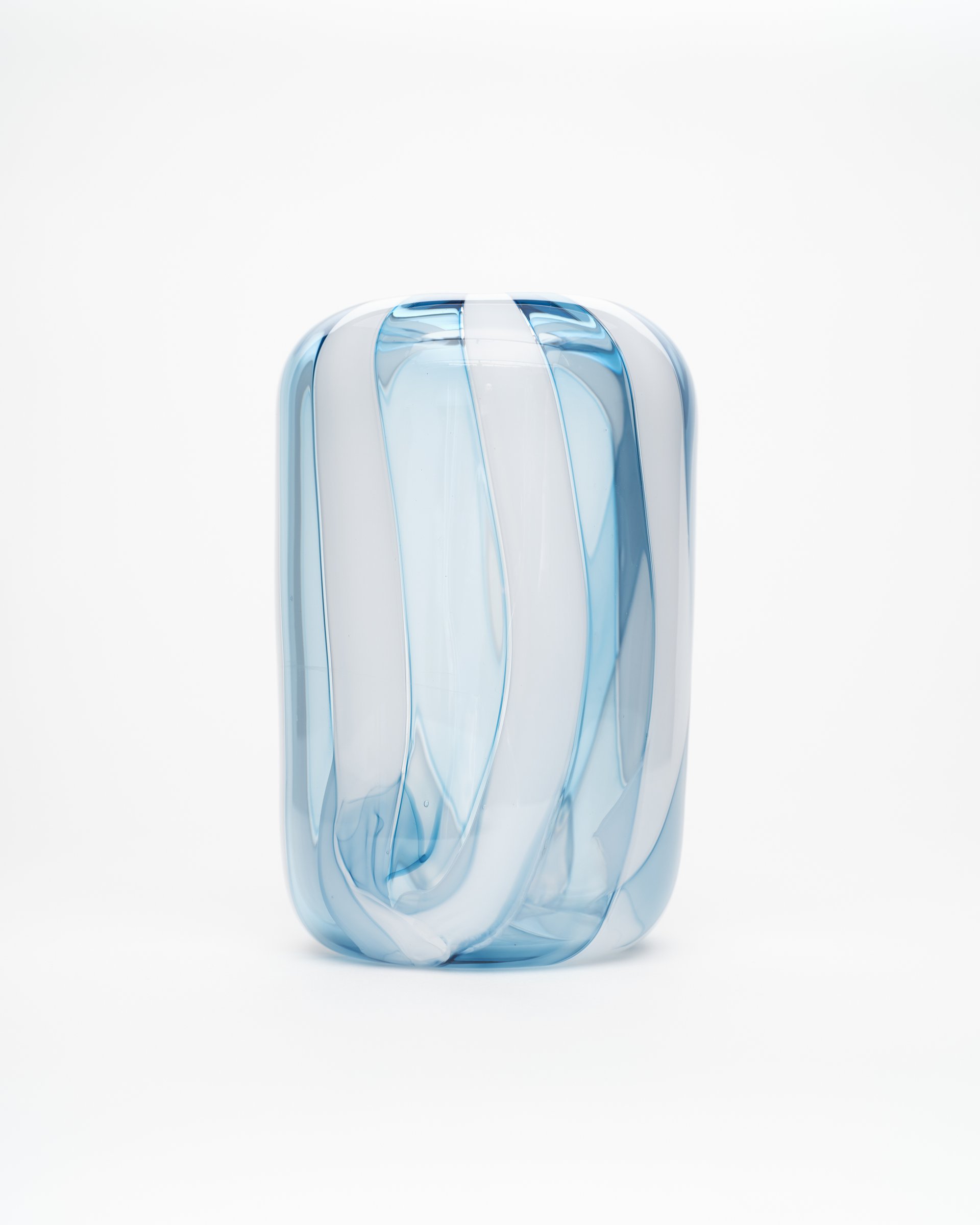 Blue Ice Vase 5