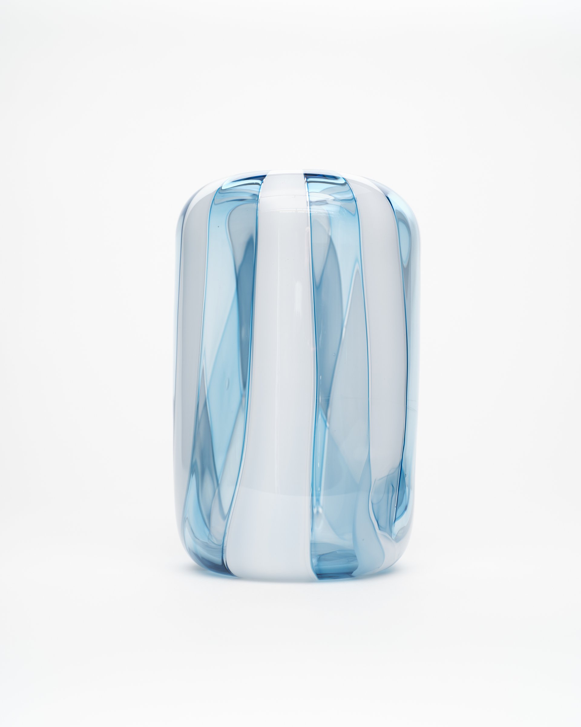 Blue Ice Vase 5