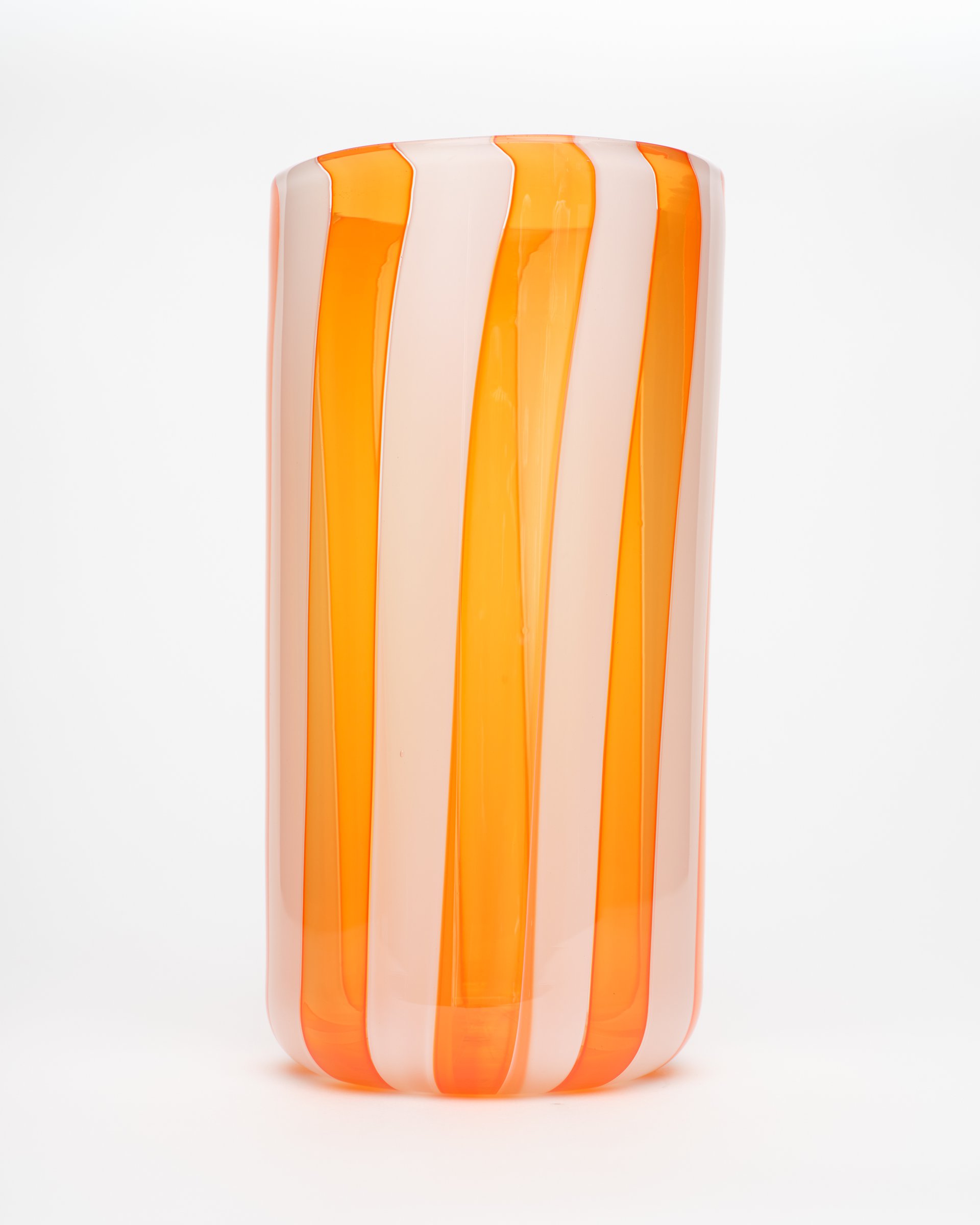 Orange Tall Vase 1